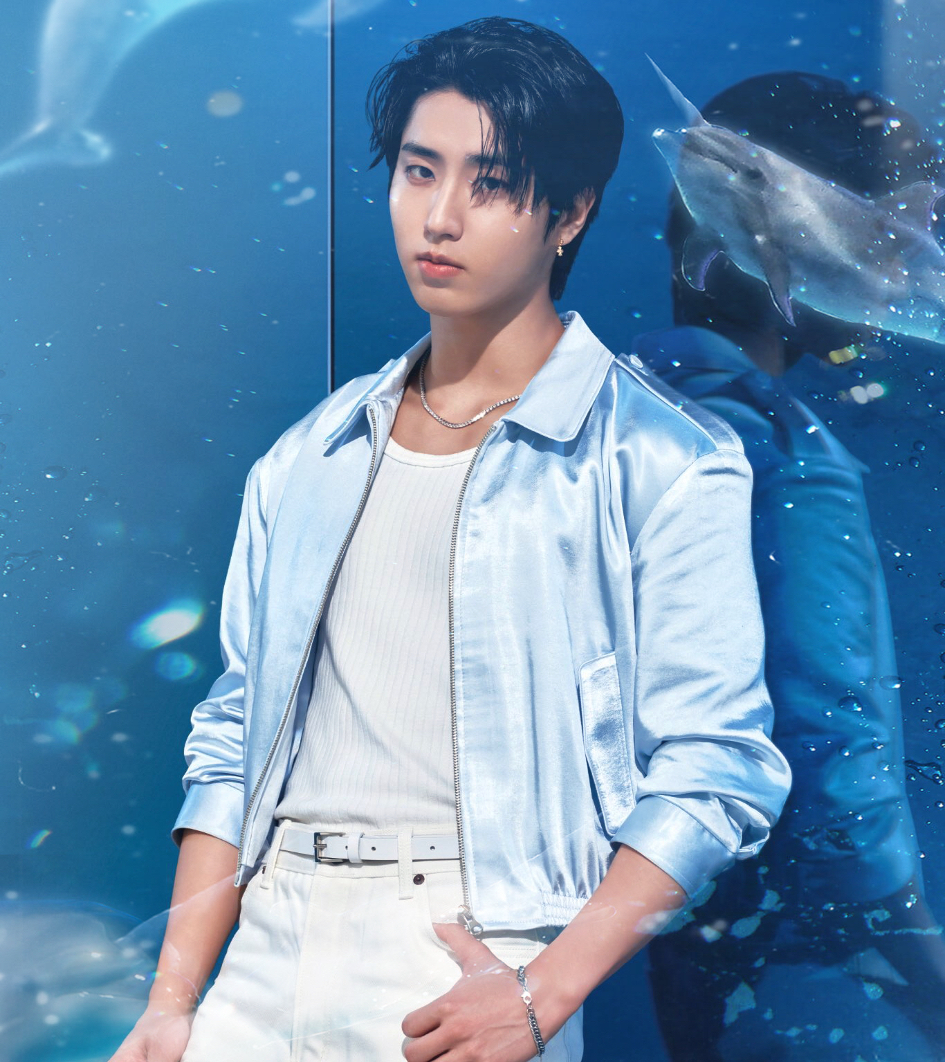 Recent activity shot of HAN (Stray Kids)