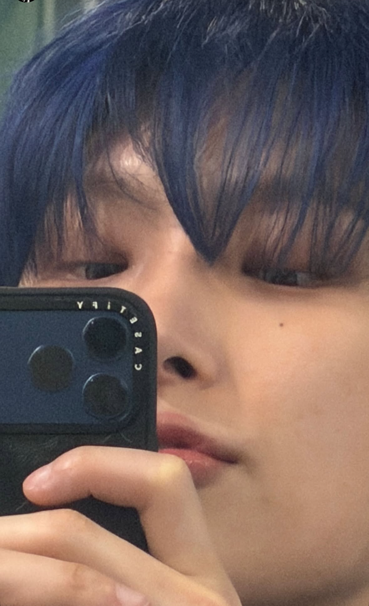 Recent activity shot of Mingi (ATEEZ)