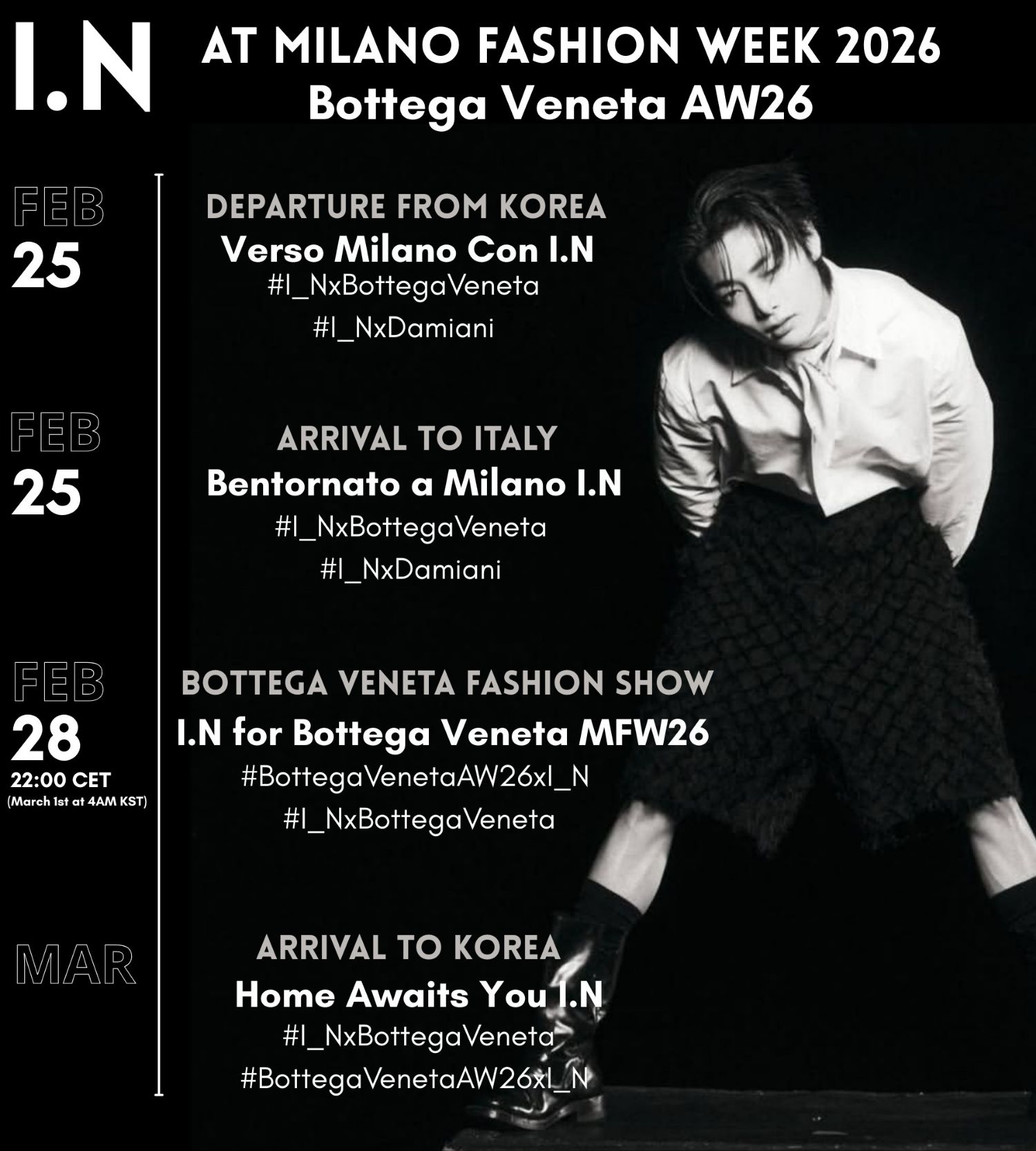 Latest photo of I.N (Stray Kids)