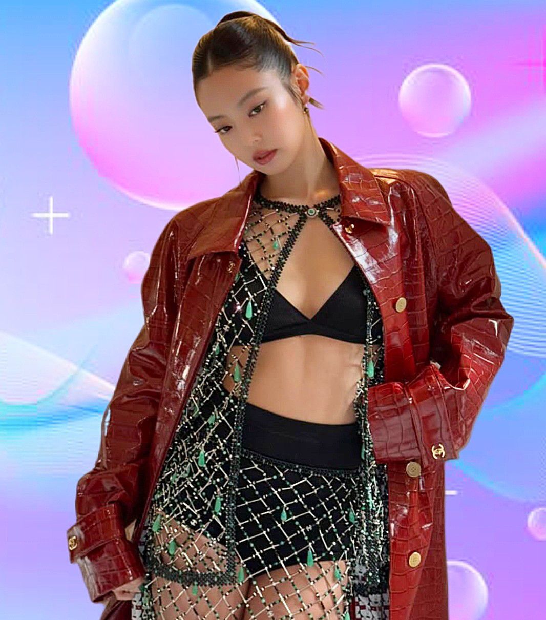 A moment captured by Jennie (BLACKPINK)'s fan