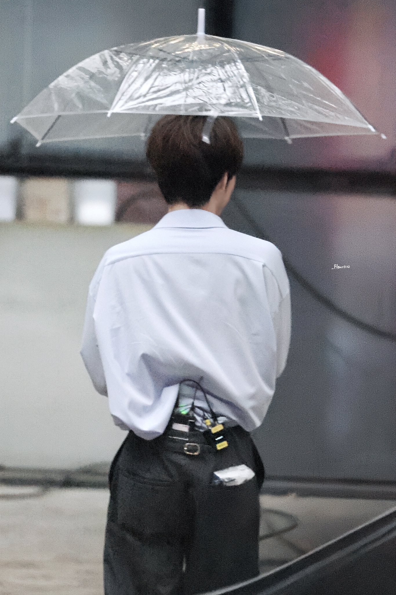 A moment captured by Chenle (NCT DREAM)'s fan
