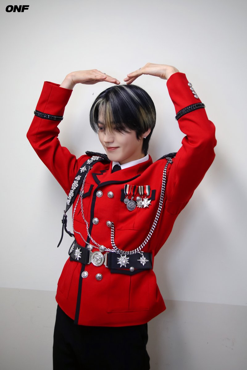 A moment captured by ONF's fan