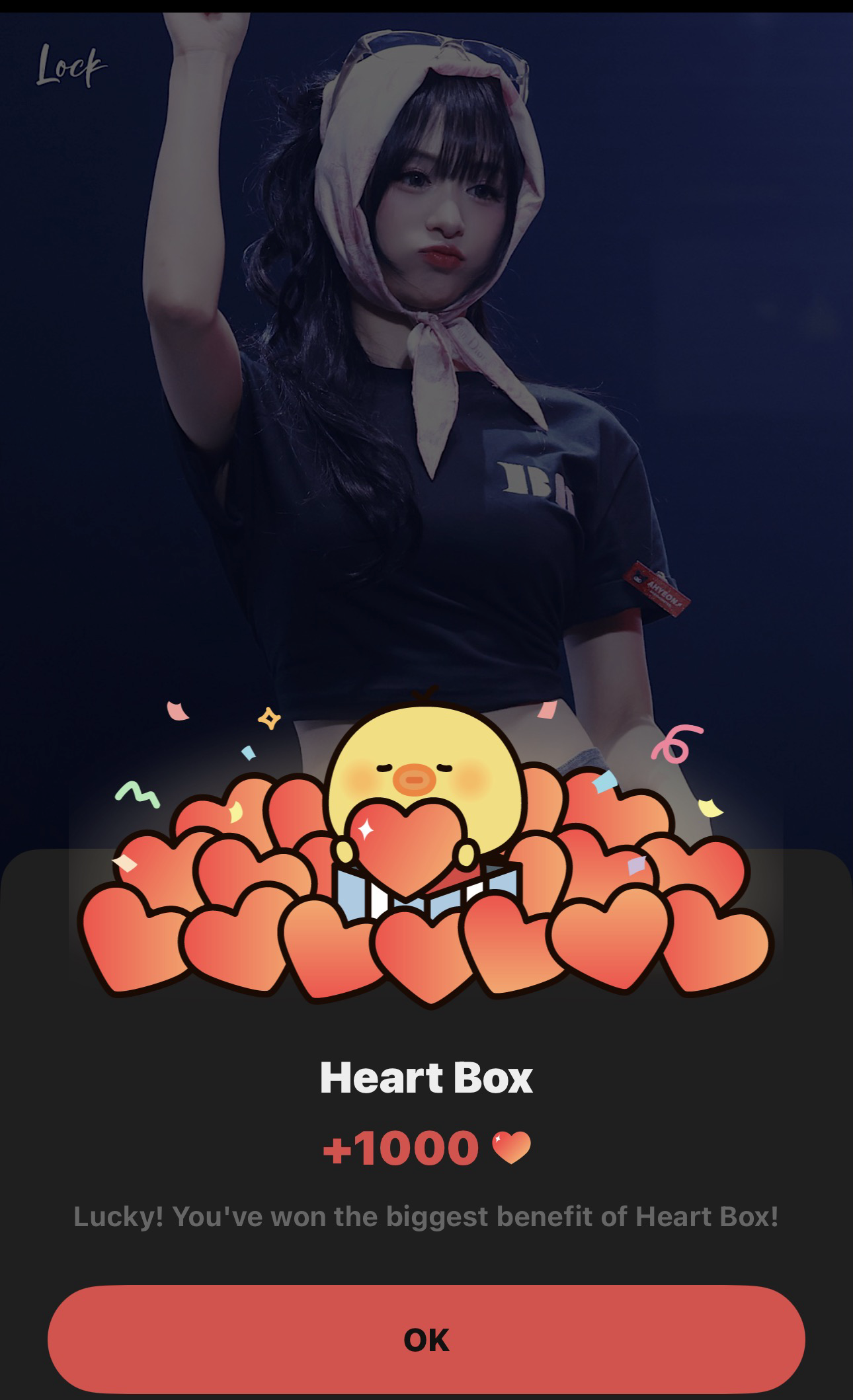 A moment captured by Ahyeon (BABYMONSTER)'s fan