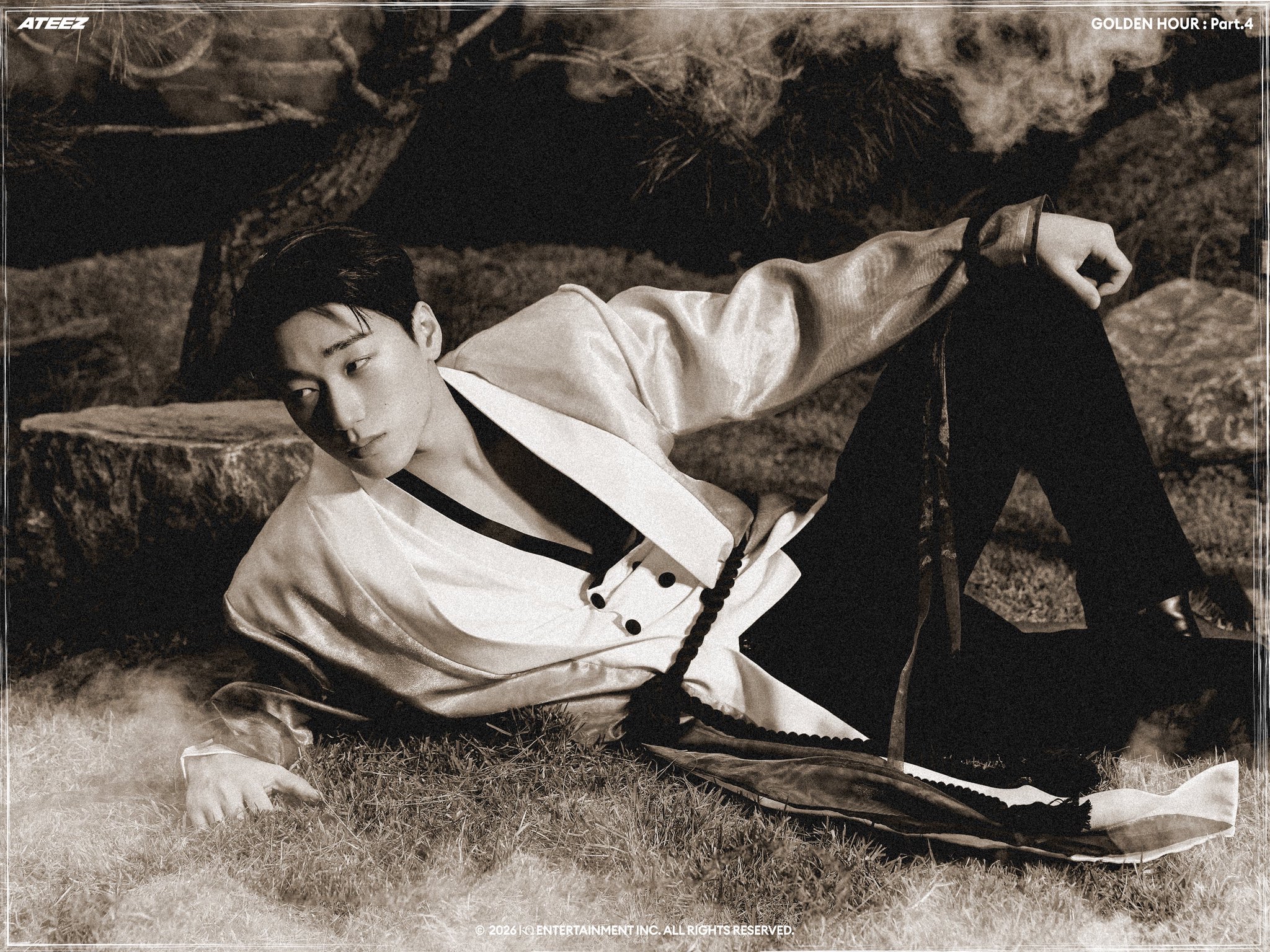 Foto terbaru San (ATEEZ)