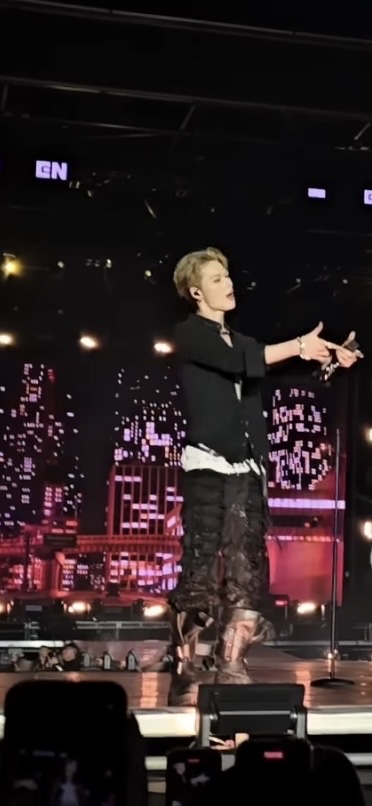 Recent activity shot of NI-KI (ENHYPEN)