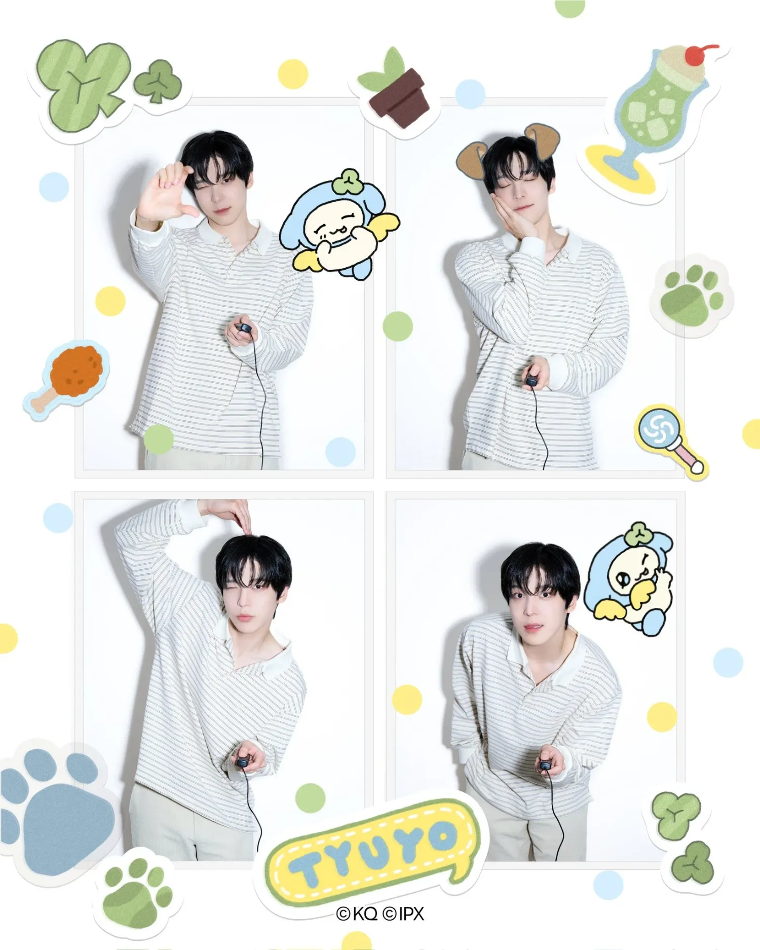 Behind-the-scenes cut of Yunho (ATEEZ)