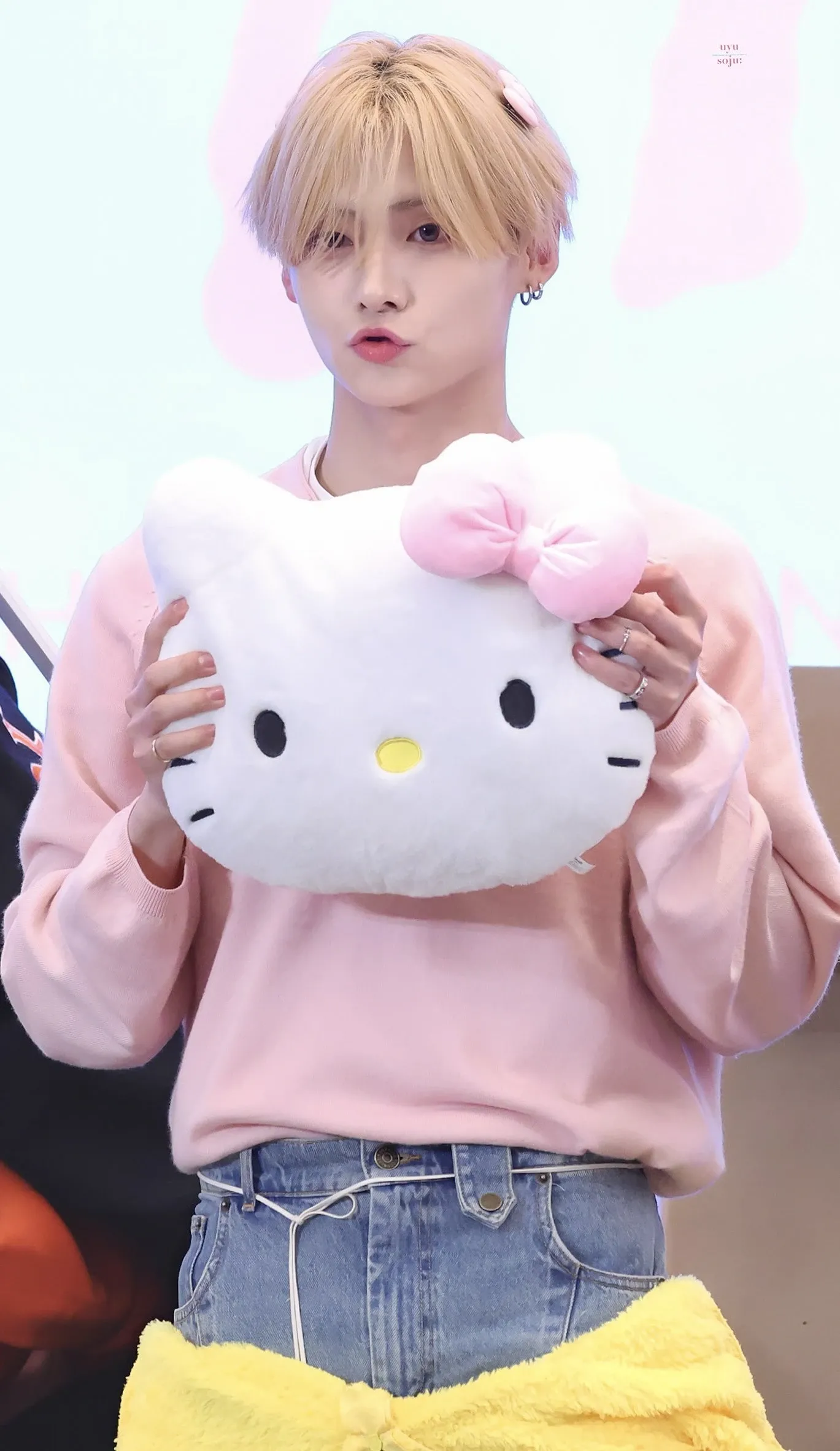 A heartfelt wallpaper shared by Lee Sangwon (ALPHA DRIVE ONE)'s fans