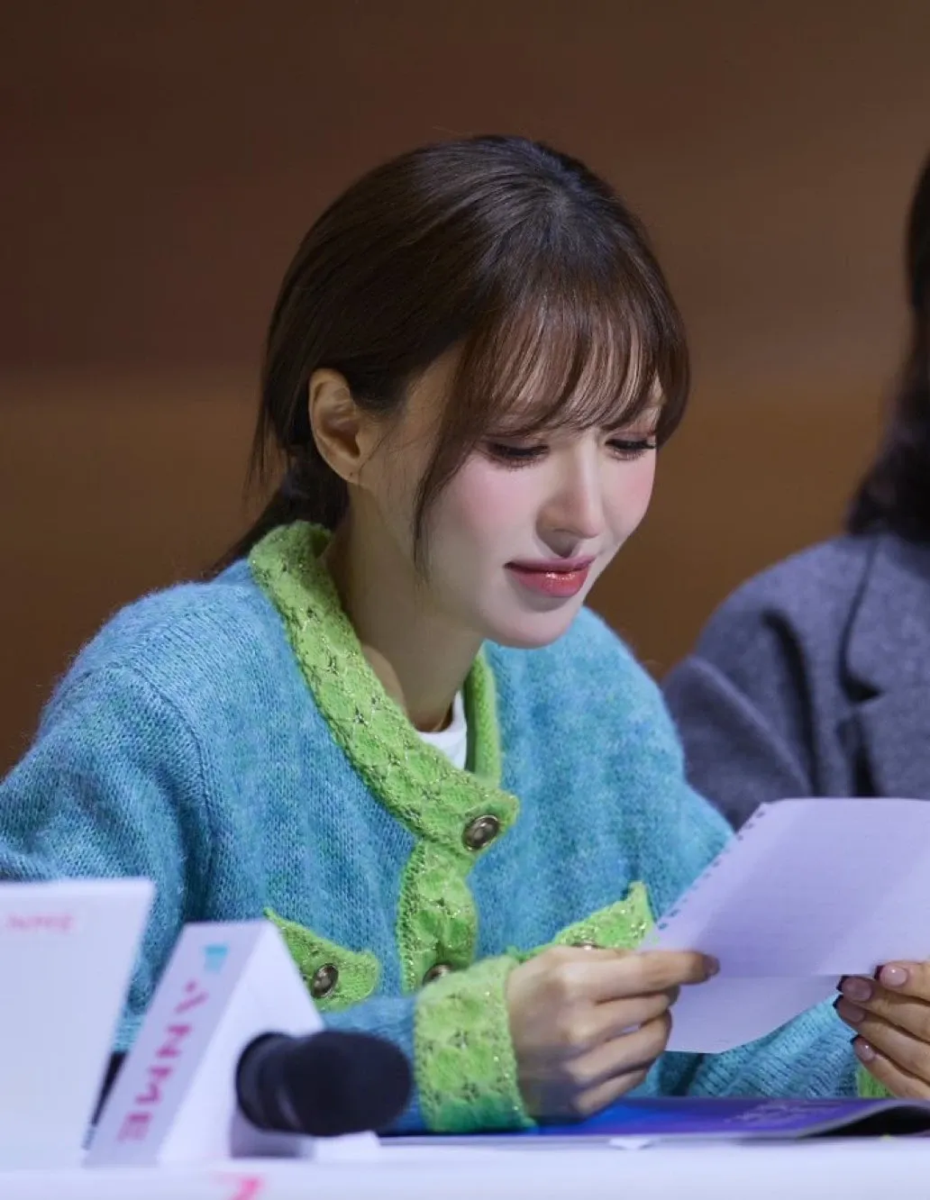 A moment captured by Wendy (Red Velvet)'s fan