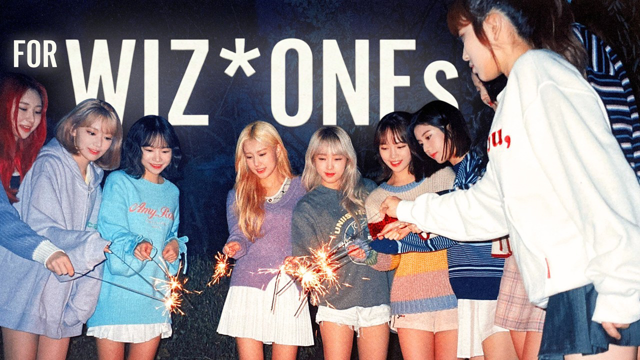 Behind-the-scenes cut of IZ*ONE