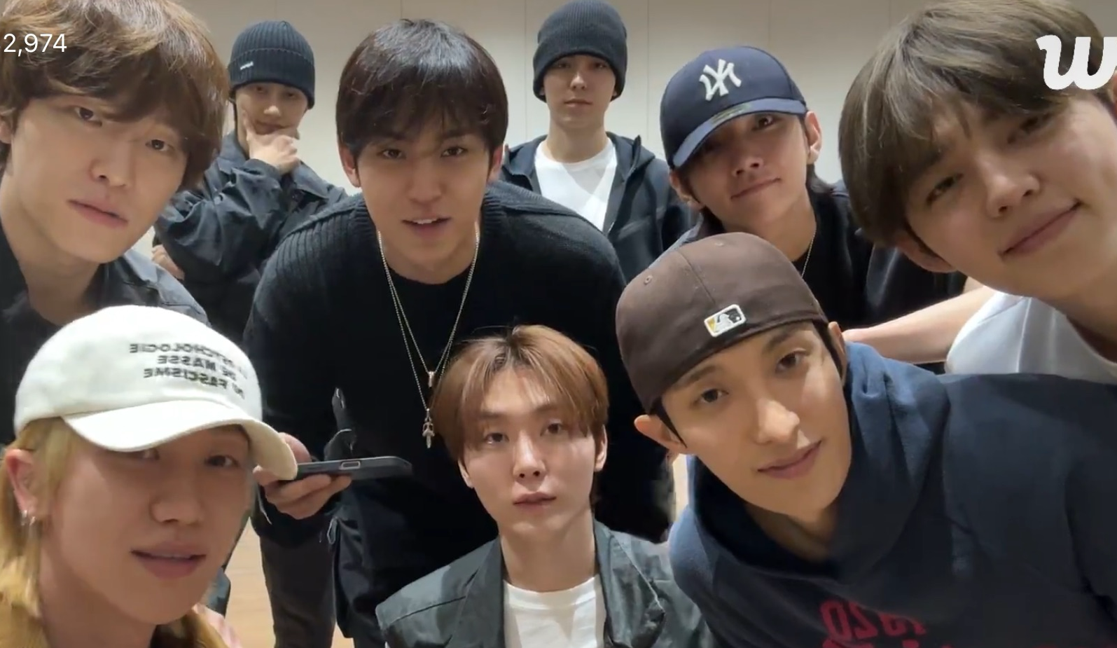 Recent activity shot of Joshua (SEVENTEEN)